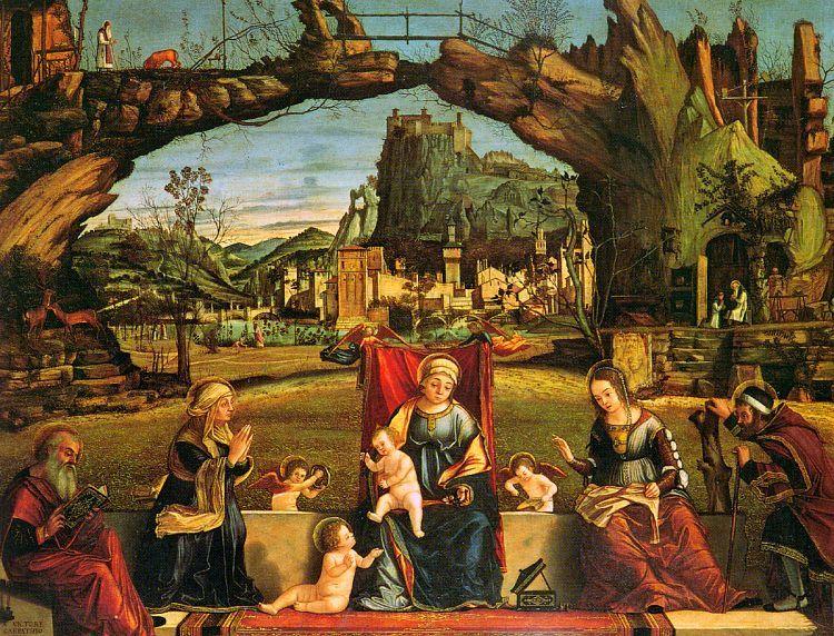 Vittore Carpaccio Holy Conversation oil painting image